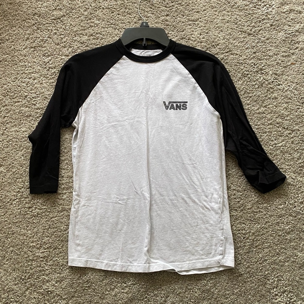 Vans Youth 3/4 Sleeve Long Sleeve Tee